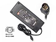 *Brand NEW* 24v 9.2A AC Adapter Genuine Mean Well GS220A24 GS220A21-R7B For 3D Printer 4 Pins POWER