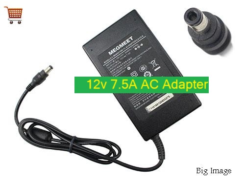 *Brand NEW*12v 7.5A AC Adapter Genuine light MANGO1000-12 Power Supply