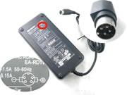 *Brand NEW*Genuine 19.5v 6.15A 120W Ac Adapter Sharp EA-PD1V Power 4 Pin Power Supply