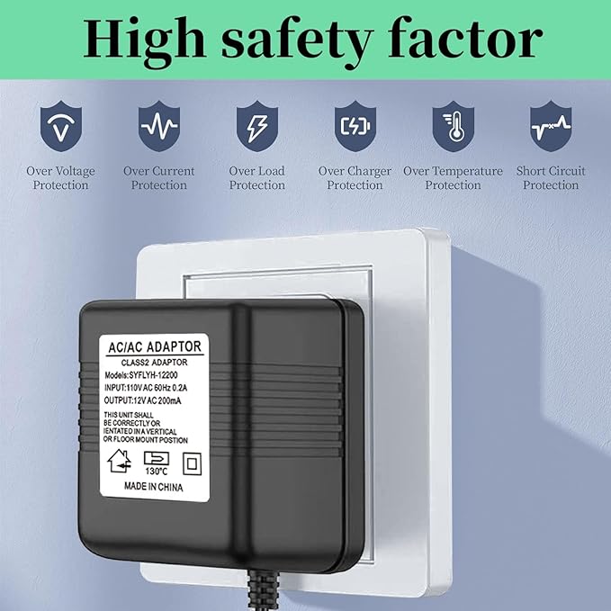 12V Power Adapter for PetSafe Drinkwell 360 Dog Cat Water Fountain Compatible with PetSafe Pump Powe