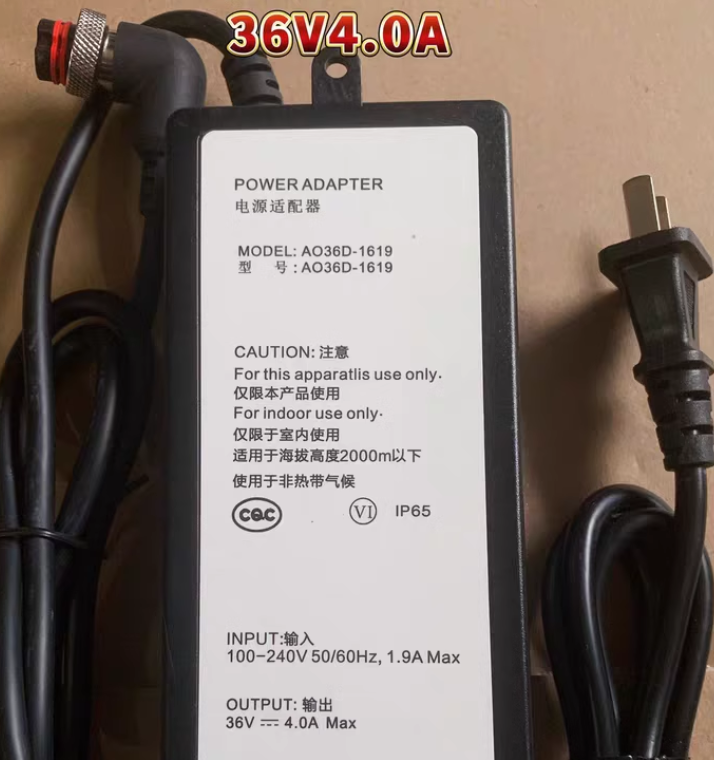 *Brand NEW*A.O.SMITH Ao360d-1619 36V 4.0A AC ADAPTER POWER SUPPLY