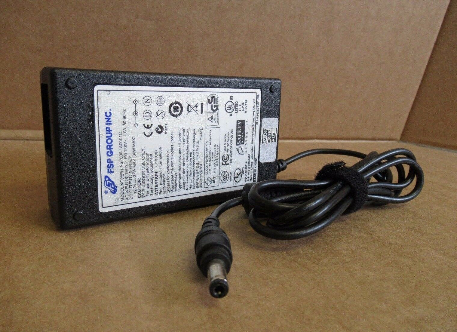New FSP Group FSP036-1AD101C AC Power Adapter Charger 36W 12V 3A