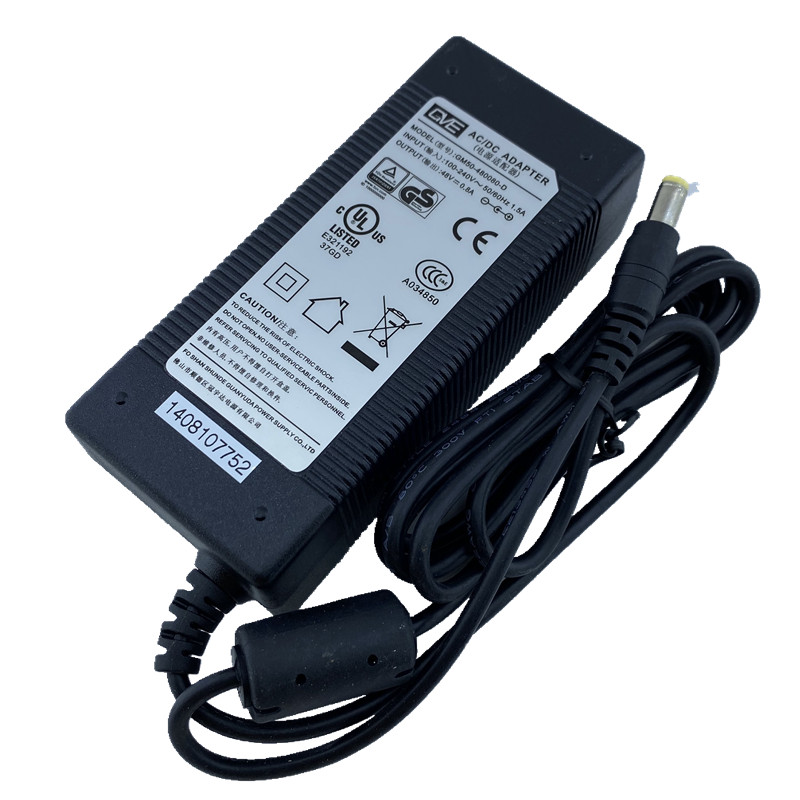 *Brand NEW* 48V 0.8A GVE GM50-480080-D 5.5*2.5 AC AD ADAPTER POWER SUPPLY