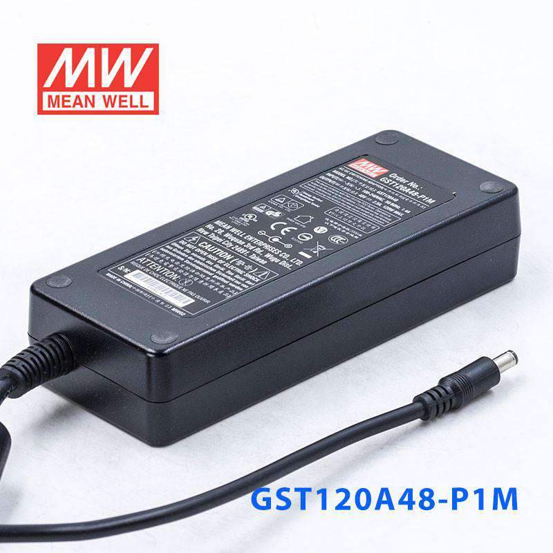 Meanwell GST120A48-P1M 48V 2.5A 120W External ac Power Adaptor 2.5x5.5x11mm