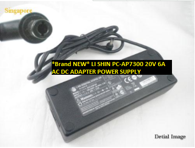 *Brand NEW*20V 6A AC DC ADAPTER LI SHIN PC-AP7300 POWER SUPPLY