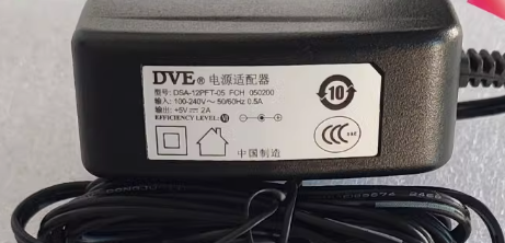 *Brand NEW*Original DVE DSA-12PFA-05FUS050200 5V 2A AC ADAPTER Power Supply