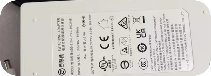 *Brand NEW*Original HOIOTO ADS-210NL-19-3 190210E 19V 11.05A 209.95W AC ADAPTER Power Supply