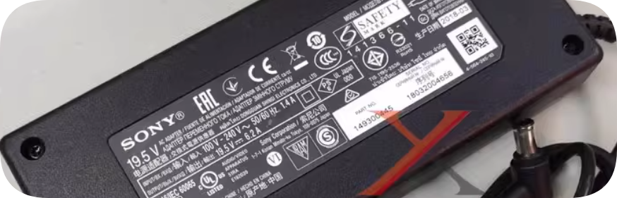 *Brand NEW*Sony ACDP-120E03 TV 19.5v6.2a power adapter KDL50W650A 50R556A 55W800CB