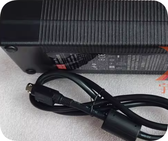 *Brand NEW*GS220A20-R7B MW 20V 11A power adapter four-pin 4-core plug port charging cable 220W DC DC