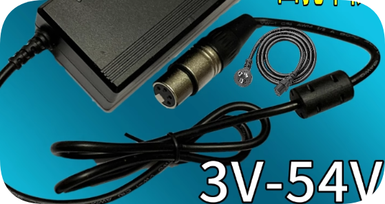 *Brand NEW*12V 10A four-hole XLR connector 4-core LED 1000A Wandilai light wire LISHUAL power adapte