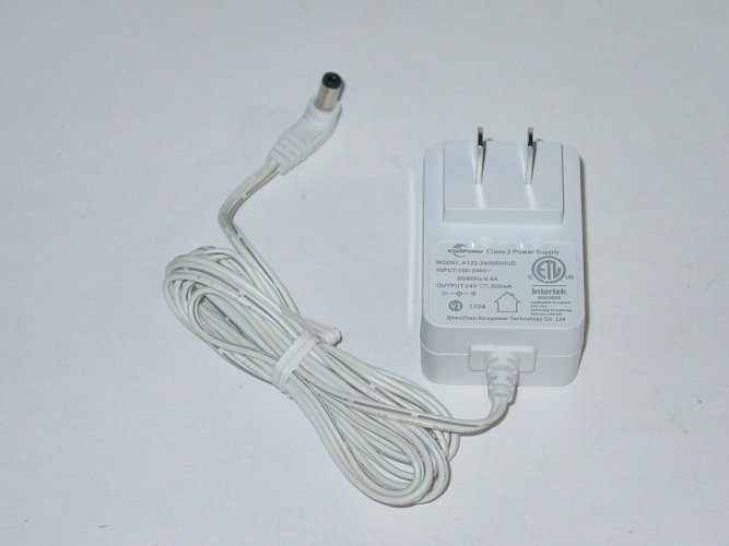 *Brand NEW*XinSPower A122-2400500UD 24V 500mA AC Power Adapter