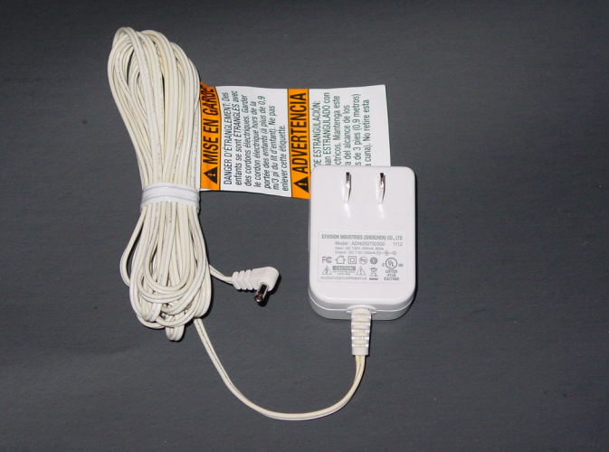 *Brand NEW*Exvision ADN050750500 Summer Infant Baby Monitor 7.5V 500mA AC Power Adapter