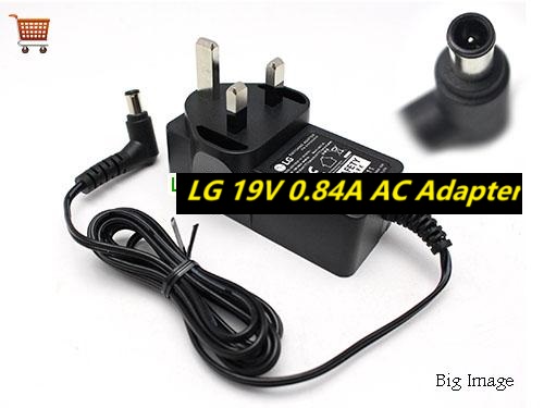 *Brand NEW*LG 19V 0.84A AC Adapter ADS-25FSF-19 16W LG19V0.84A16W-6.5x4.4mm-UK Power Supply